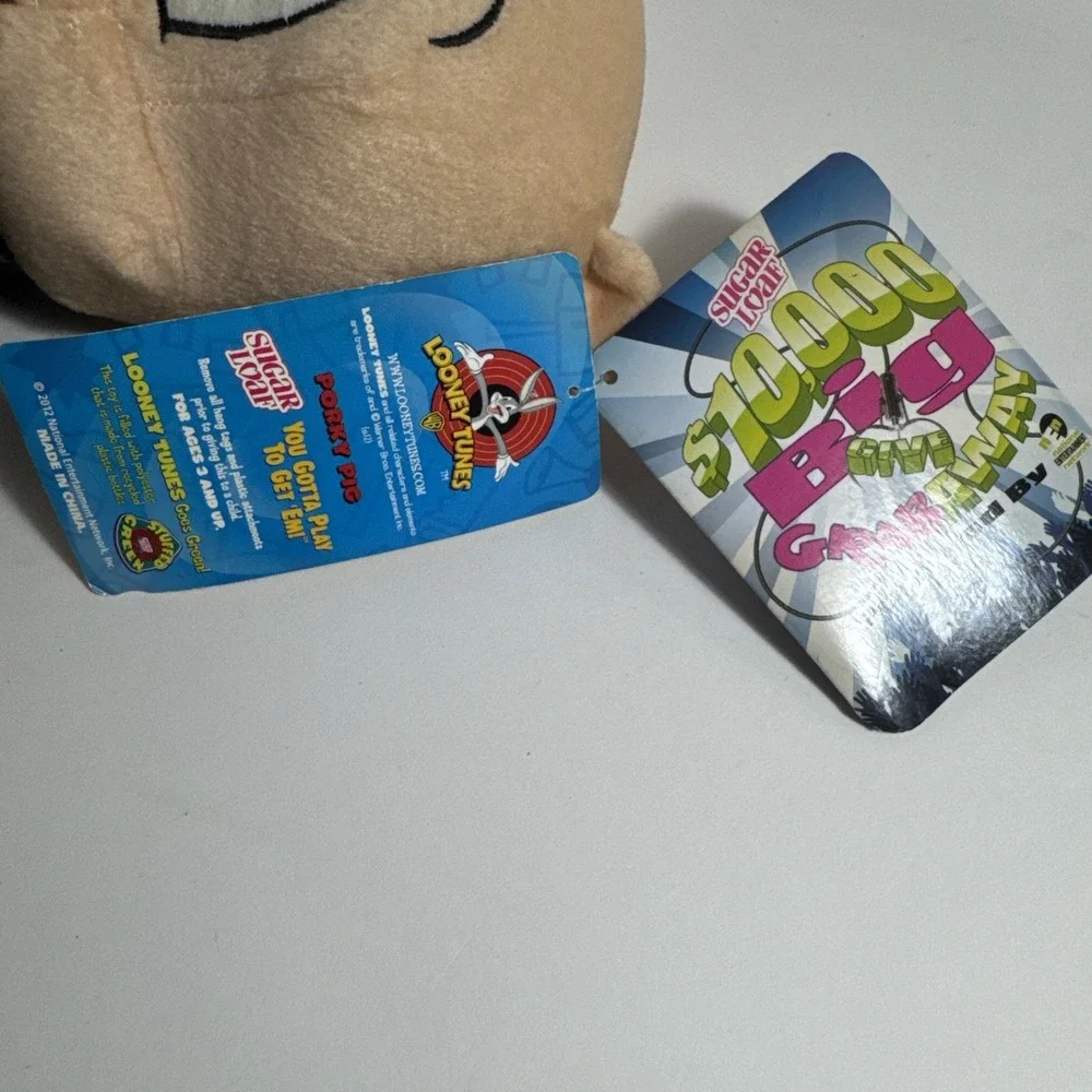 Rare Vintage W/ Tags Porky Pig Loony Tunes 